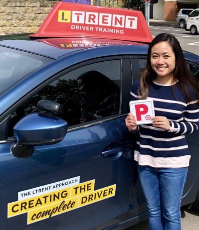 LTrent Driving School Janine Pass P's On First Go with our Driving Lessons