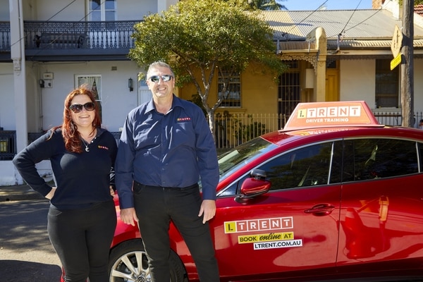 Female and Male LTrent Driving Instructors