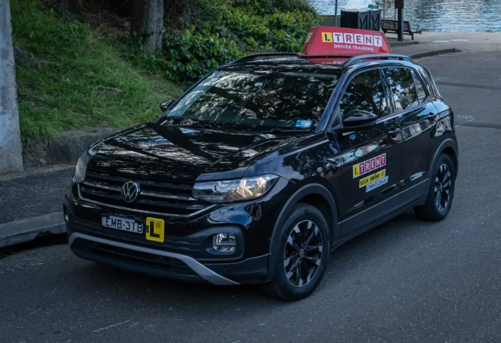 LTrent driving lesson vehicle helping learner drivers build confidence through control and consistent practice